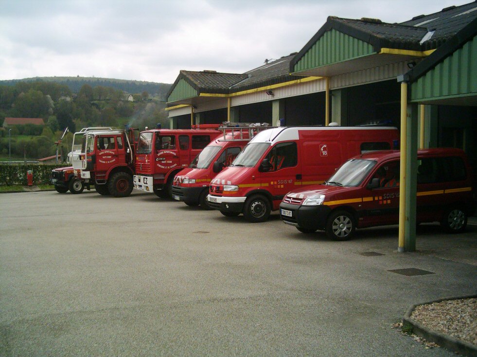 Le C.I.S. d'EYMOUTIERS, dans la Haute-Vienne (30 avril 2006)